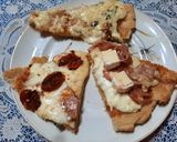 Foto del paso 5 de la receta: Para reunir a los que quiero - pizza 3 súper sabores