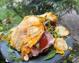 Foto del passaggio 6 della ricetta Lingue di zucca chiuse a mo di piadina