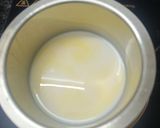 A picture of step 2 of Custard powder and Coffee drink.