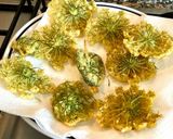 Foto del passaggio 5 della ricetta 198 • Fiori fritti di carota selvatica (dolci o salati)