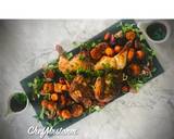 Butterflied Rosemary+Sage Roast Chicken And Cajun Season+Thyme Roasted Sweet Potatoes recipe step 4 photo