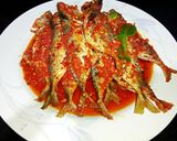 Foto langkah ke 5 dari resep Ikan Kembung Sambal (Gombung Sambal).