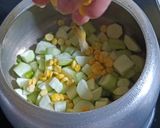 A picture of step 6 of Snake Gourd chana Dal Sabji.