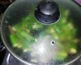 A picture of step 4 of Bhendi masala simple and quick.