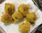 A picture of step 2 of Batata vada.