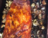 Foto del paso 4 de la receta: Pechito de cerdo con barbacoa, al horno 😋😋
