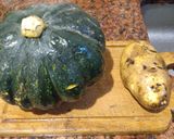 Foto del paso 1 de la receta: Sopa crema de zapallo kabutia