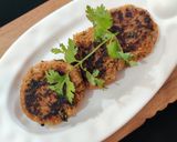 A picture of step 12 of Barnyard Millet Patties.