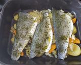 Foto del paso 2 de la receta: Lubina al horno