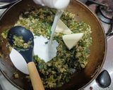 صورة لخطوة 1 من وصفة مكارونة بالسبانخ وكريمة☘️