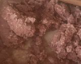 A picture of step 2 of Kibbeh in a Tray.