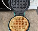 Hình bước làm 2 của món Waffle Yến Mạch