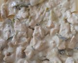 Foto del paso 7 de la receta: Lasaña de pollo y ajetes con bechamel de champiñones