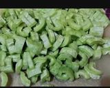 A picture of step 1 of Snake gourd veggie.