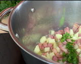 Foto del paso 1 de la receta: Sopa de verduras con pasta (y bacon)