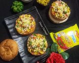 A picture of step 8 of Maggi Stuffed Burger Buns Recipe.