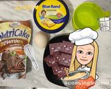 Foto langkah ke 1 dari resep Brownies moka - nutri cake.