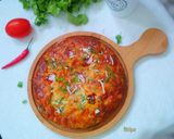 A picture of step 15 of Frittita with Pao bhaji flavour.