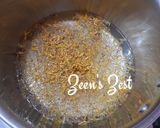 A picture of step 2 of Calendula Tea.