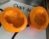 Une image de l'étape 1 de Purée Halloween de potimarron pommes de terre et oignon au parmesan.
