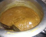A picture of step 11 of Chicken daal.