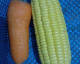 Bening bayam jagung langkah memasak 1 foto