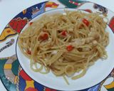 Foto langkah ke 9 dari resep One Pan Spaghetti Aglio Olio.