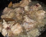 A picture of step 1 of Kasoori chicken ♥️.