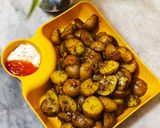 Foto langkah ke 4 dari resep Garlic Butter Baby Potatoes.