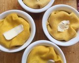 Foto del passaggio 10 della ricetta Timballini mono porzione al misto scoglio