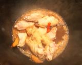 A picture of step 7 of Three Cup Chicken.