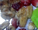 बनाना स्ट्रॉबेरी टोस्ट सैंडविच (banana strawberry toast sandwich recipe in Hindi) रेसिपी चरण 2 फोटो