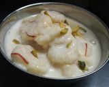 A picture of step 3 of Dry fruits fruity cream.