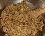 A picture of step 7 of Gluten free oats choco and Dates cookies #bakingforkids #contest.