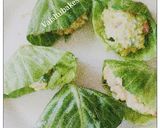 A picture of step 4 of Cheesy Cabbage Wraps.
