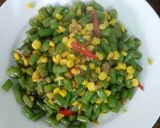 Foto langkah ke 7 dari resep Tumis buncis jagung manis.