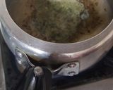 A picture of step 1 of Mint rice with Mint chutney and Refreshing mint lemonade 😍.