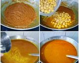 A picture of step 3 of Chole Masala.