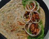 A picture of step 9 of Smokey roll paratha.