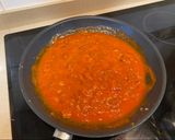Foto del paso 2 de la receta: Tortiglioni con jamón serrano y tomate