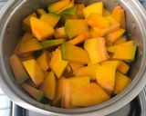 Foto langkah ke 1 dari resep Biji Salak Labu Kuning.