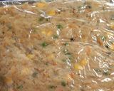 A picture of step 6 of Rava upma cutlet.