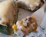 Foto del paso 11 de la receta: Zapallitos verdes rellenos 🍞🧀
