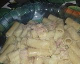 Foto del paso 3 de la receta: Tirabuzón con crema de jamón