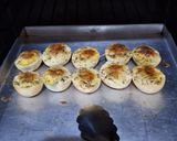 Foto langkah ke 4 dari resep Telur Panggang Keju 3 bahan.