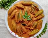 A picture of step 4 of Yogurt Pointed Gourd Curry.