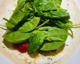 A picture of step 5 of Spinach and Cream Cheese Pinwheels.