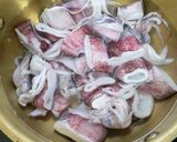 Gambar langkah 1 resipi Kerabu Sotong.
