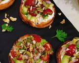 एवाकाडो टोस्ट ब्रूशेटा (avacado toast brushectta recipe in Hindi रेसिपी चरण 6 फोटो