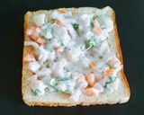 A picture of step 2 of Quick Curd Vegetable Sandwich.